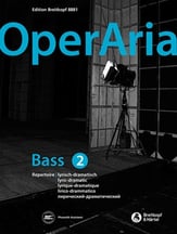 OperAria Bass, Vol. 2: Lyric-Dramatic Vocal Solo & Collections sheet music cover